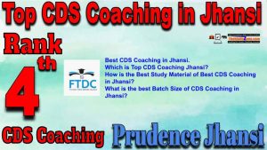 Rank4 Best CDS Coaching in Jhansi