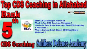 Rank5 Best CDS Coaching in Allahabad