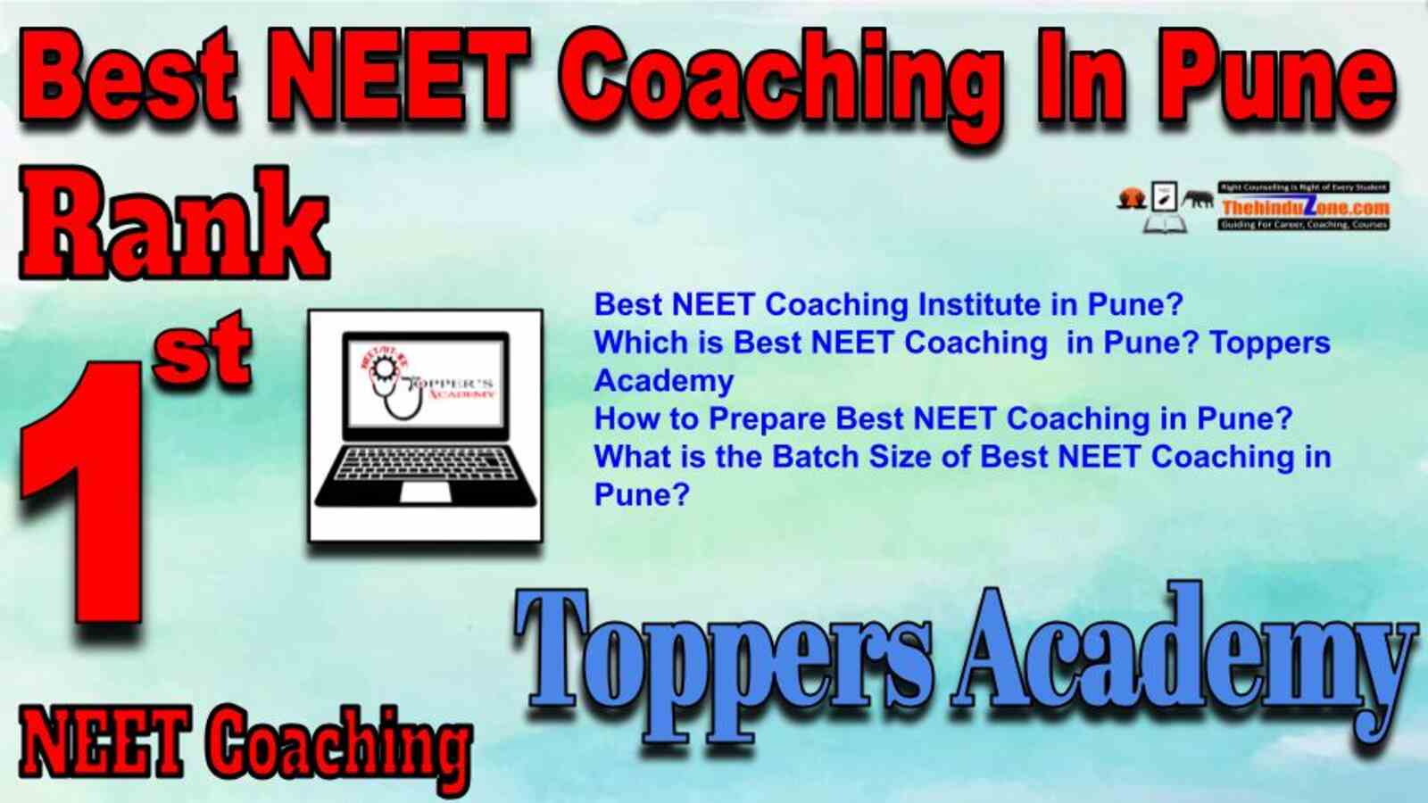 Rank 1 Best NEET Coaching in Pune