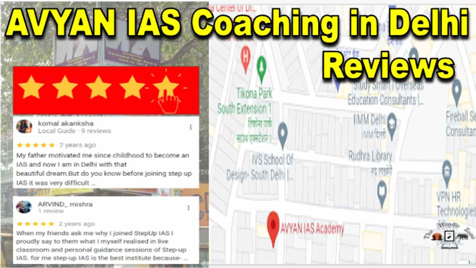 Avyan IAS Coaching in Delhi Reviews