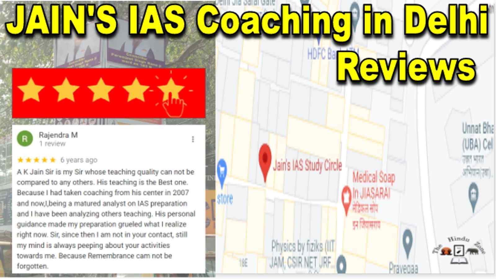Jain's IAS Coaching in Delhi Reviews