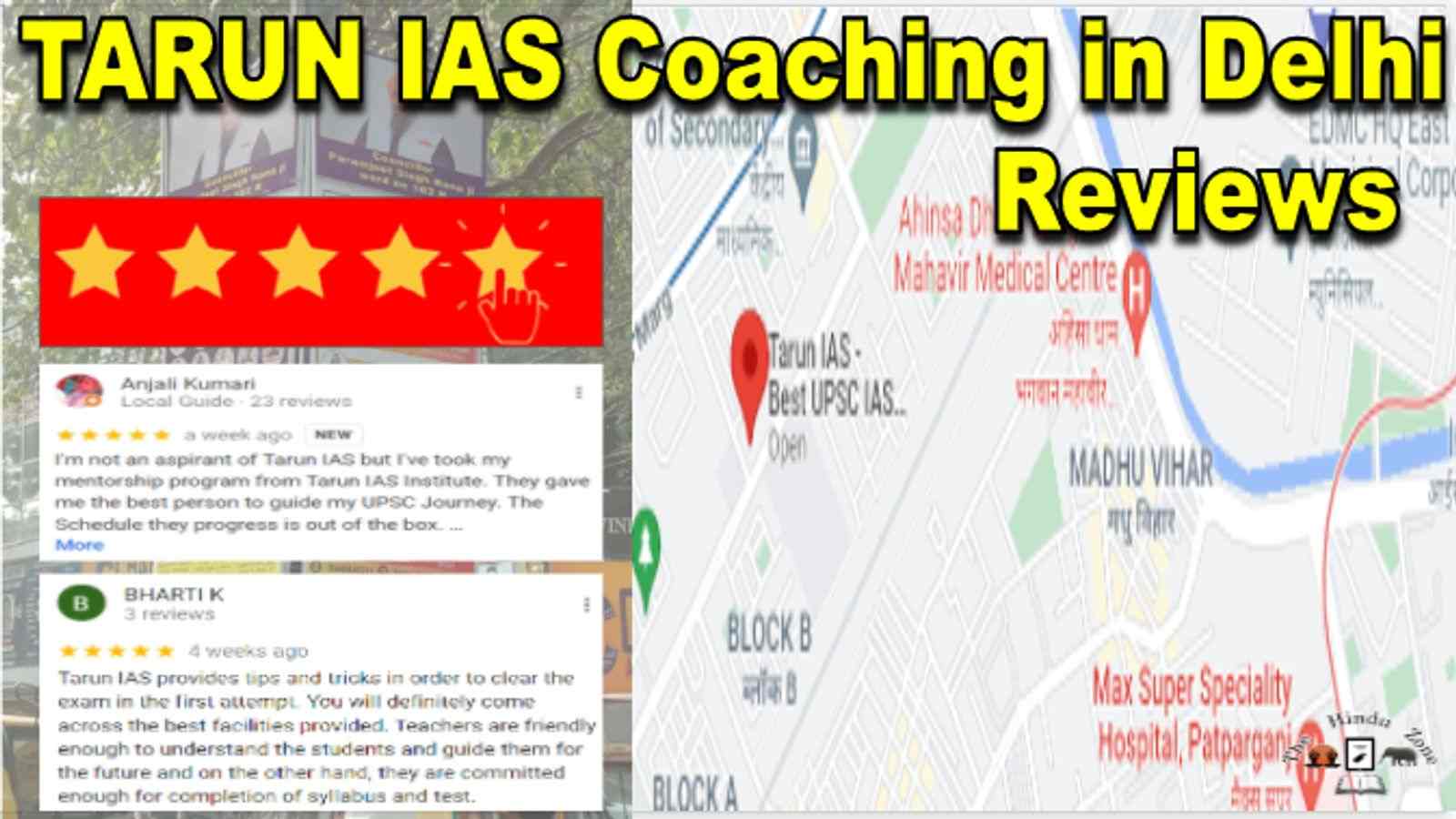 Tarun IAS Coaching in Delhi Reviews