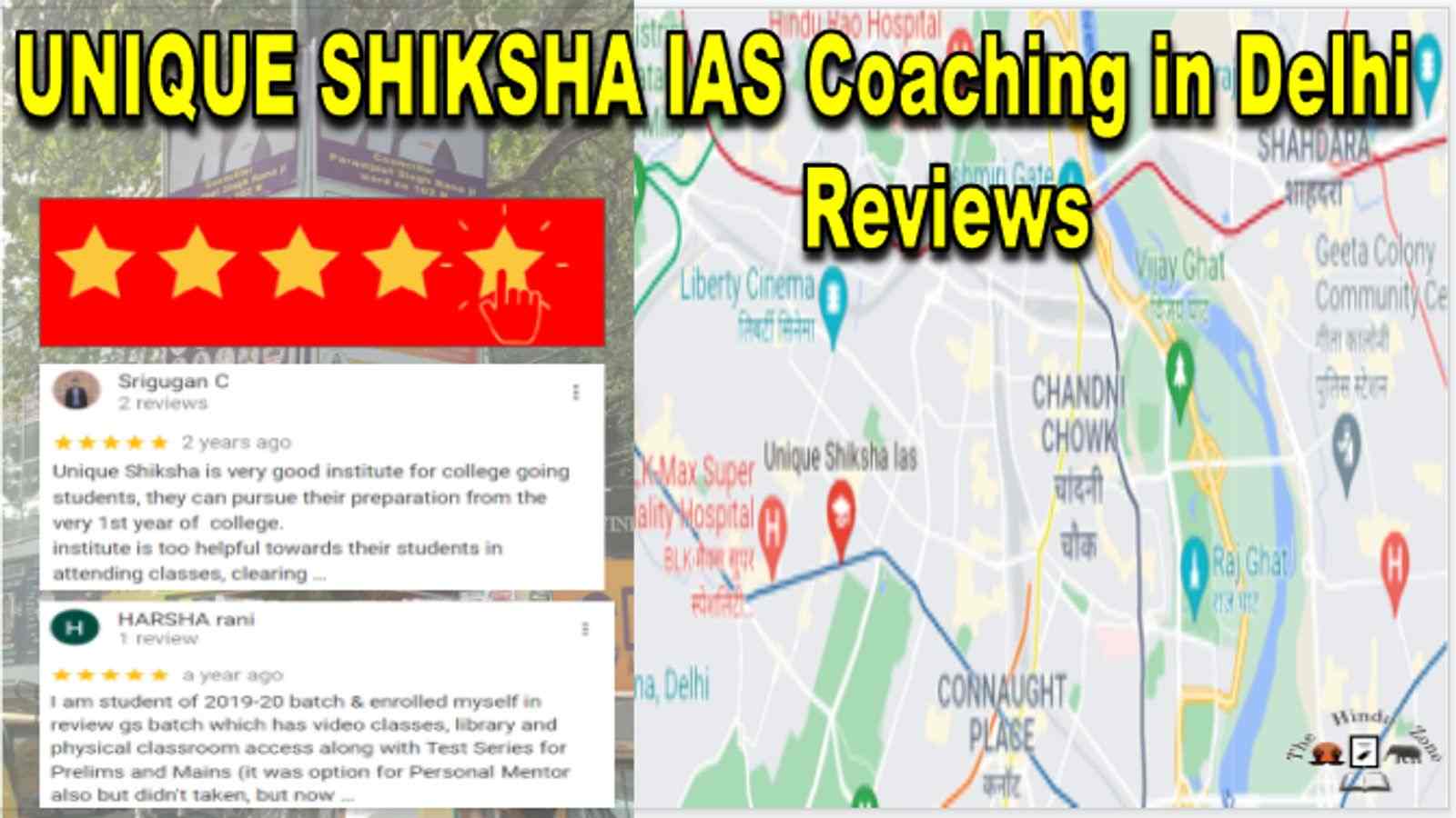 Unique Shiksha IAS Coaching in Delhi Reviews