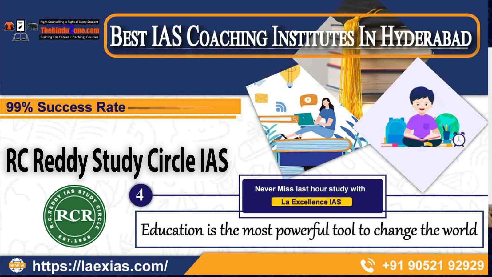 4th Best IAS Coaching in Hyderabad RC Reddy Study Circle