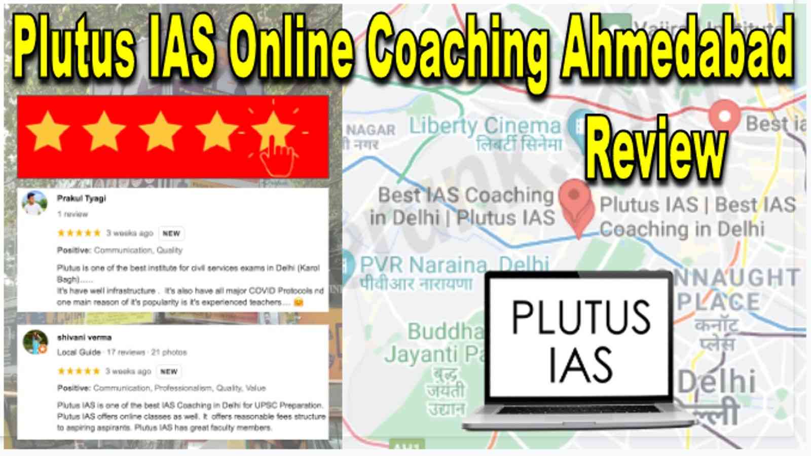 Plutus IAS Online Coaching Ahmedabad Review