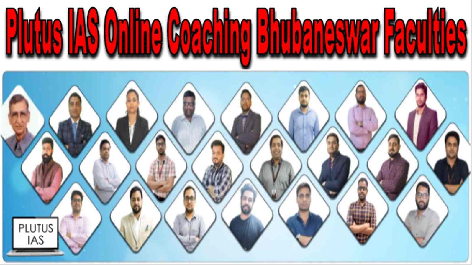 Plutus IAS Online Coaching Bhubaneswar Faculties