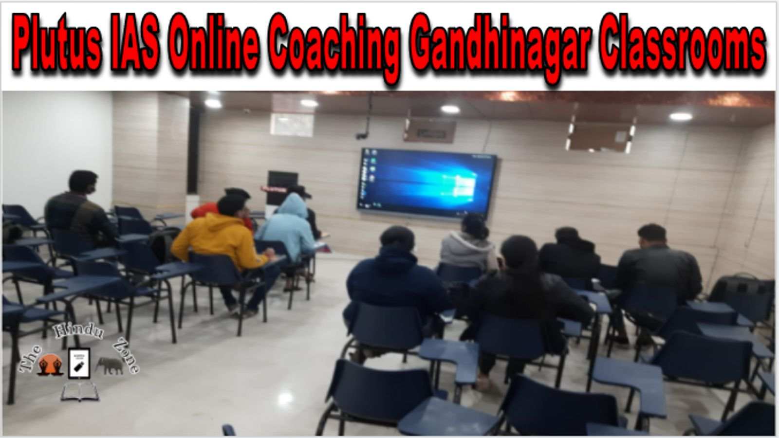 Plutus IAS Online Coaching Gandhinagar Classrooms