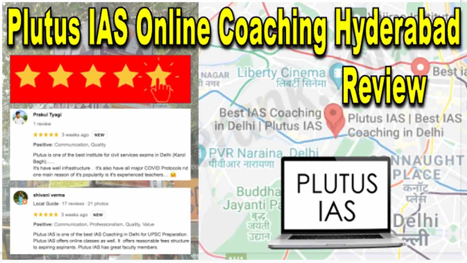 Plutus IAS Online Coaching Hyderabad Reviews