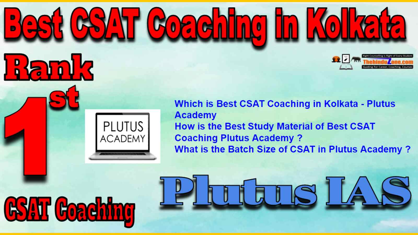 Rank 1 Best CSAT Coaching In Kolkata