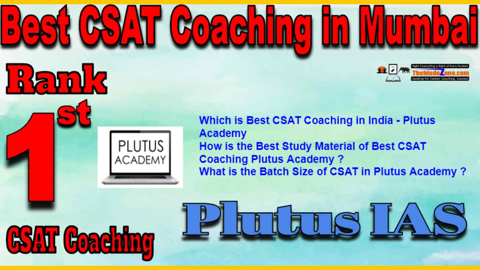 Rank 1 Best CSAT Coaching In Mumbai