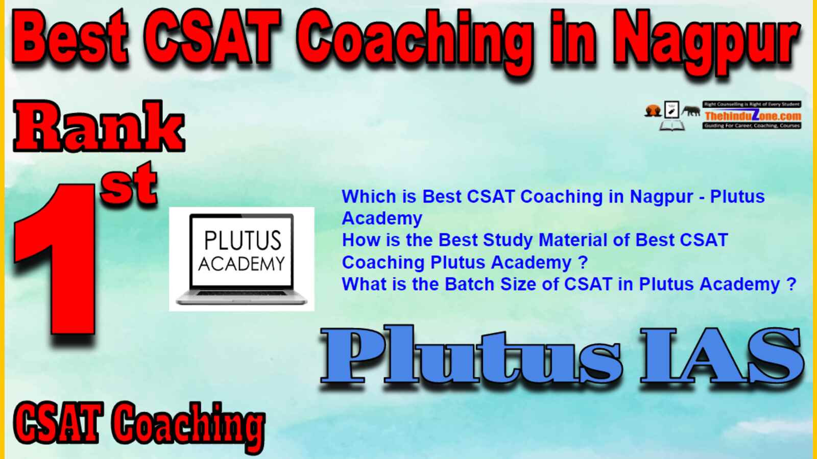 Rank 1 Best CSAT Coaching In Nagpur