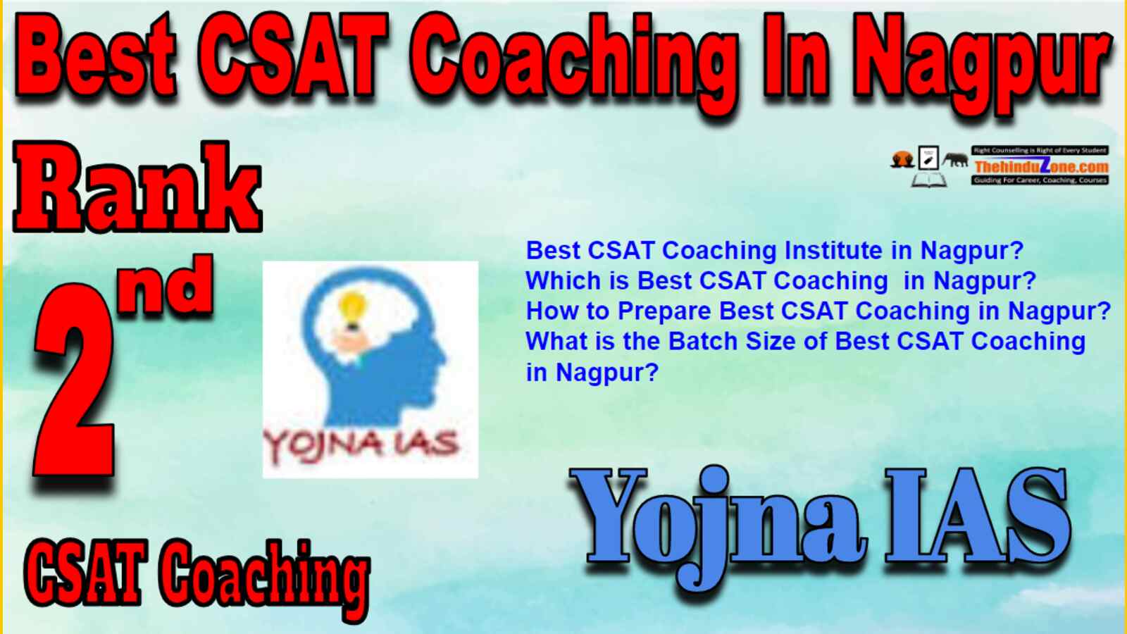 Rank 2 Best CSAT Coaching In Nagpur