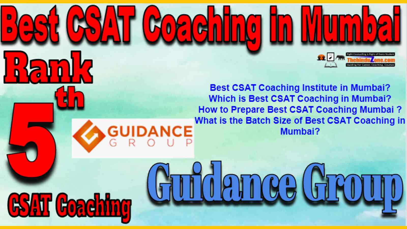 Rank 5 Best CSAT Coaching In Mumbai