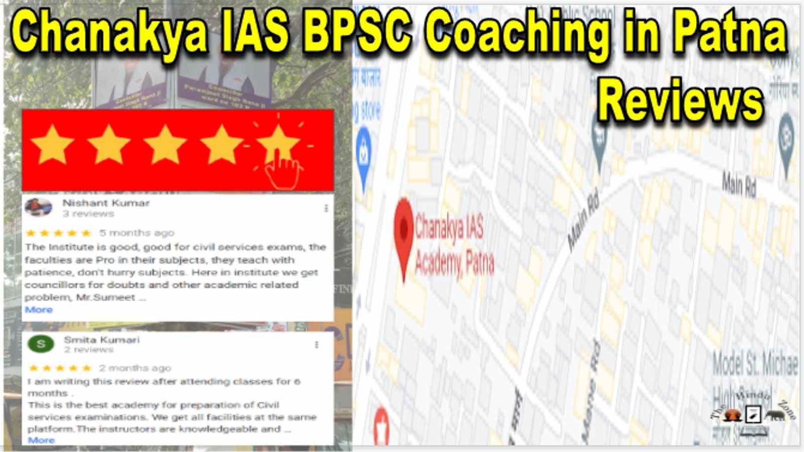 Chanakya IAS BPSC Coaching in Patna Reviews