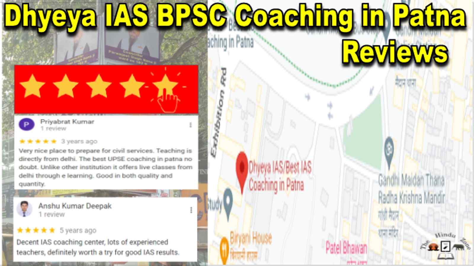 Dhyeya IAS BPSC Coaching in Patna Reviews