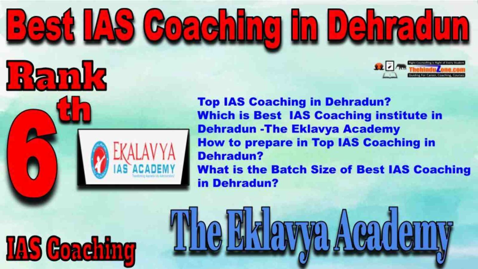 Best IAS Coaching In Dehradun