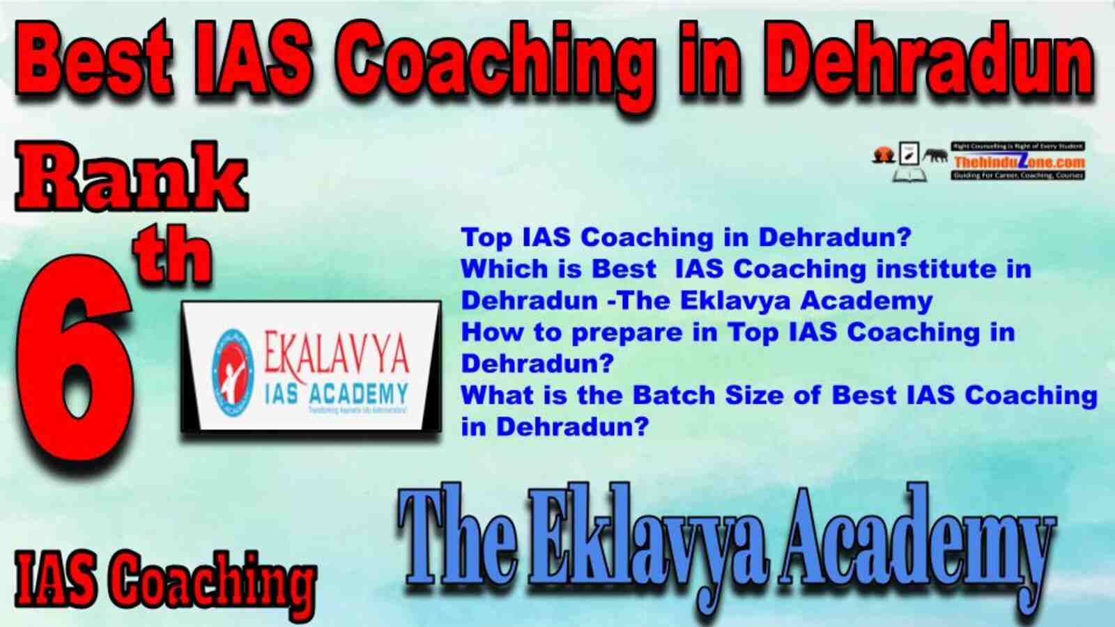 Best IAS Coaching in Dehradun. Rank 6 best IAS Coaching in Dehradun. Best Faculty in Eklavya Academy. Top IAS Coaching in Dehradun.. Contact details, address, fees, location of Best IAS Coaching in Dehradun. Best result in Past Years. Best IAS Coaching in Dehradun. Rank 6 best IAS Coaching in Dehradun. Best Faculty in Eklavya Academy. Top IAS Coaching in Dehradun.