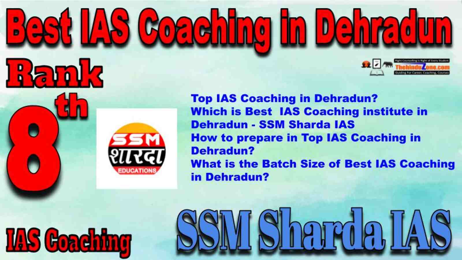 Best IAS Coaching in Dehradun. Rank 8 best IAS Coaching in Dehradun. Best Faculty in SSM Sharda IAS. Top IAS Coaching in Dehradun. Contact details, address, fees, location of Best IAS Coaching in Dehradun. Best result in Past Years. Best IAS Coaching in Dehradun. Rank 8 best IAS Coaching in Dehradun. Best Faculty in SSM Sharda IAS. Top IAS Coaching in Dehradun.