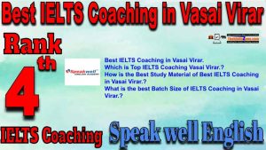 4th Top IELTS Coaching in Vasai Virar
