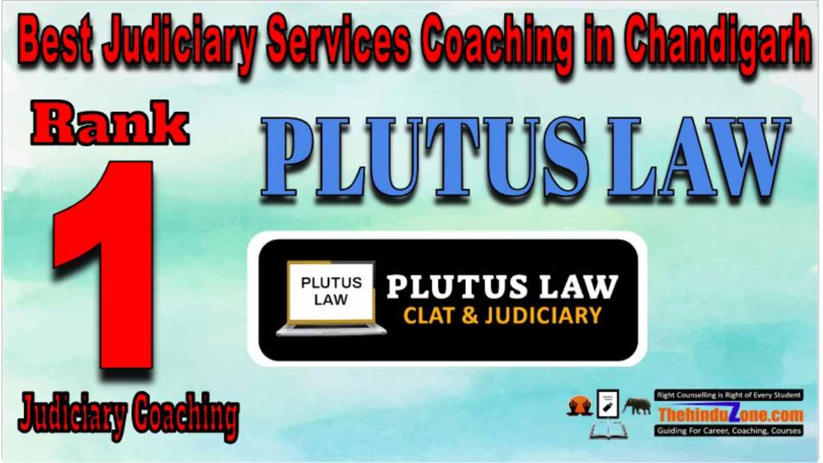  Rank 1 Plutus LAW judiciary coaching in Chandigarh