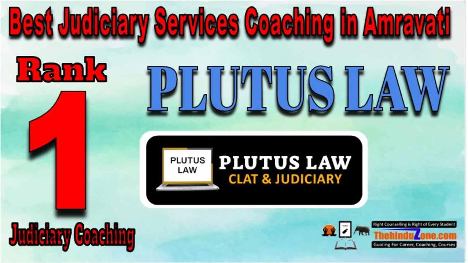  Rank1 Plutus Law judiciary coaching in Amravati