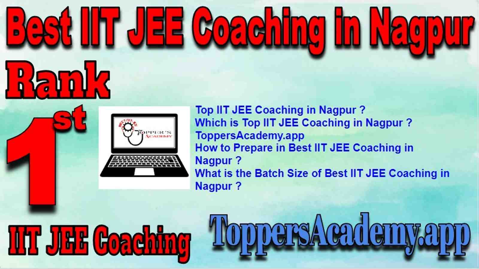 Best IIT JEE Coaching in Nagpur