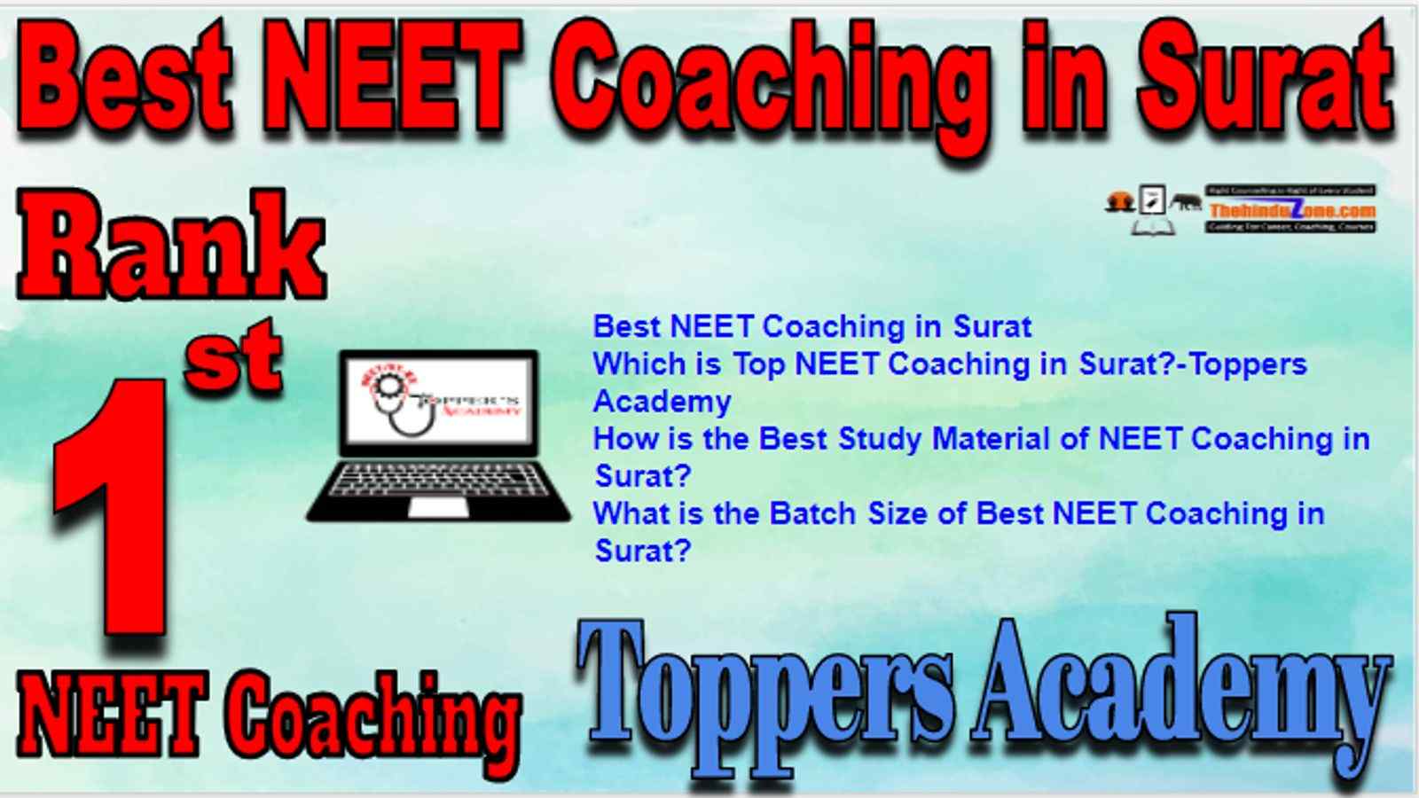 Rank 1 Best NEET Coaching in Surat