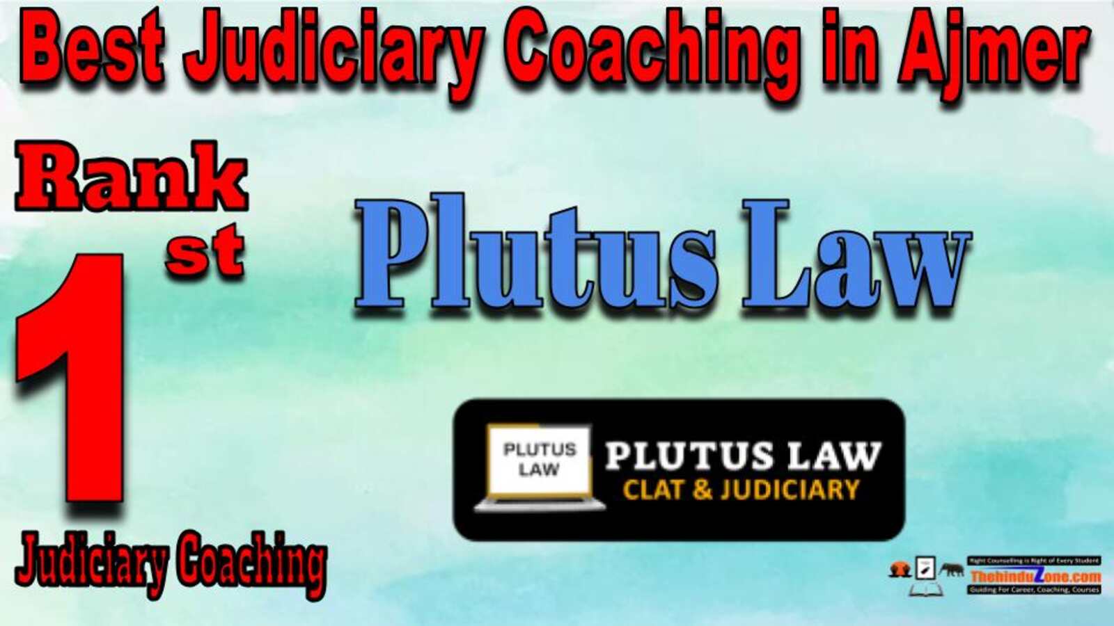 Rank 1. Plutus Law Best Judiciary Services Coaching in Ajmer