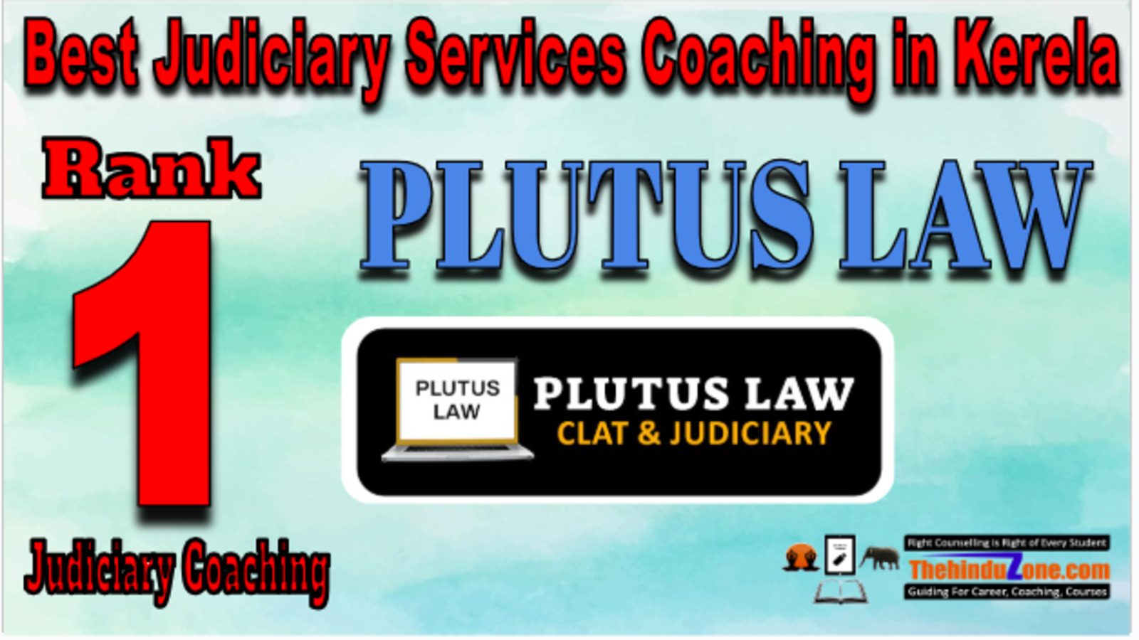 Rank 1. Plutus Law Best Judiciary Services Coaching in Kerala
