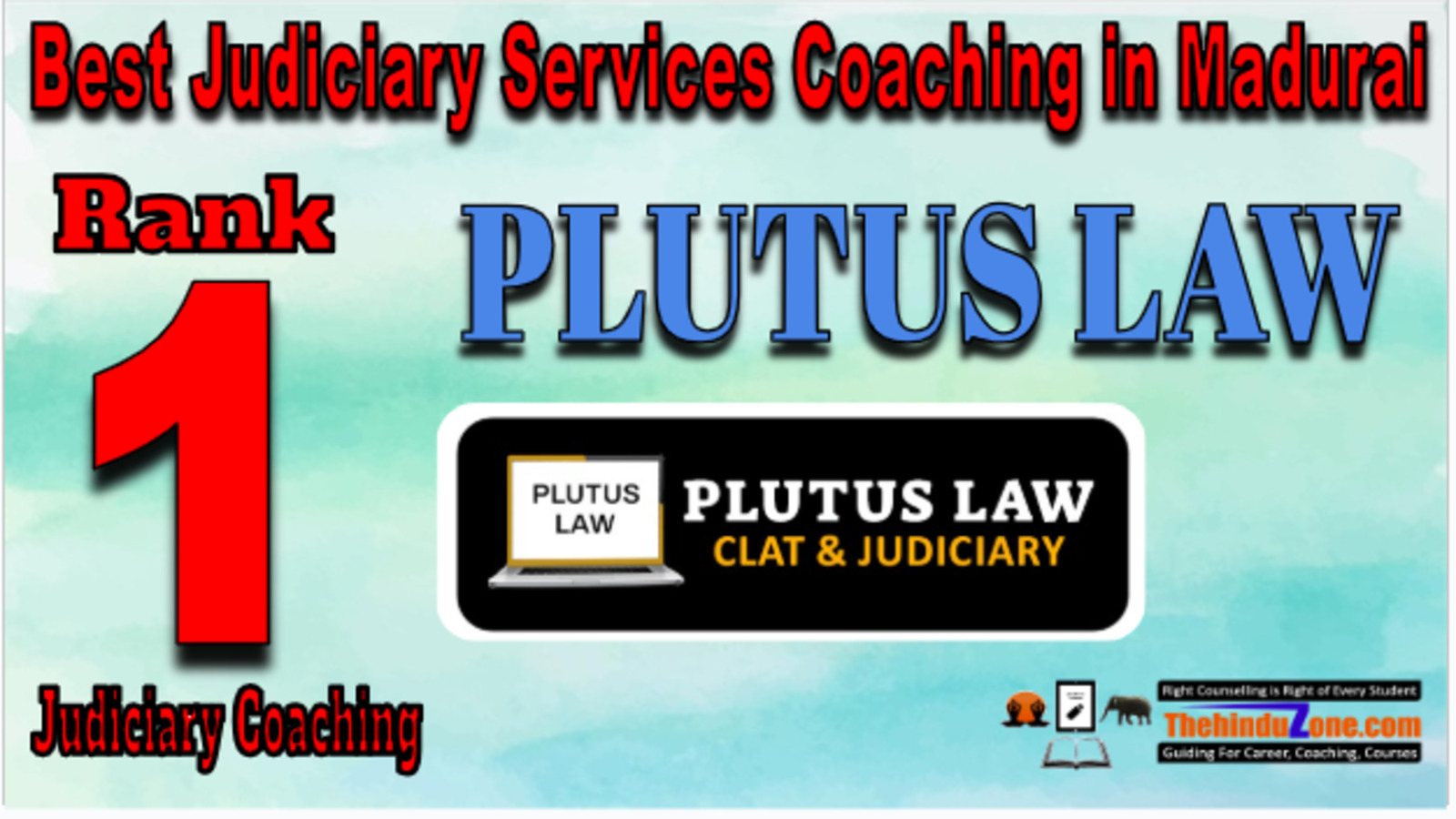 Rank 1. Plutus Law Best Judiciary Services Coaching in Madurai