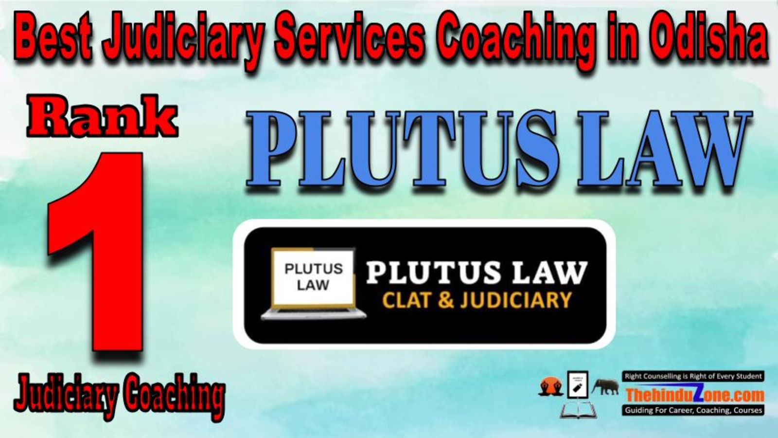 Rank 1. Plutus Law Best Judiciary Services Coaching in Odisha