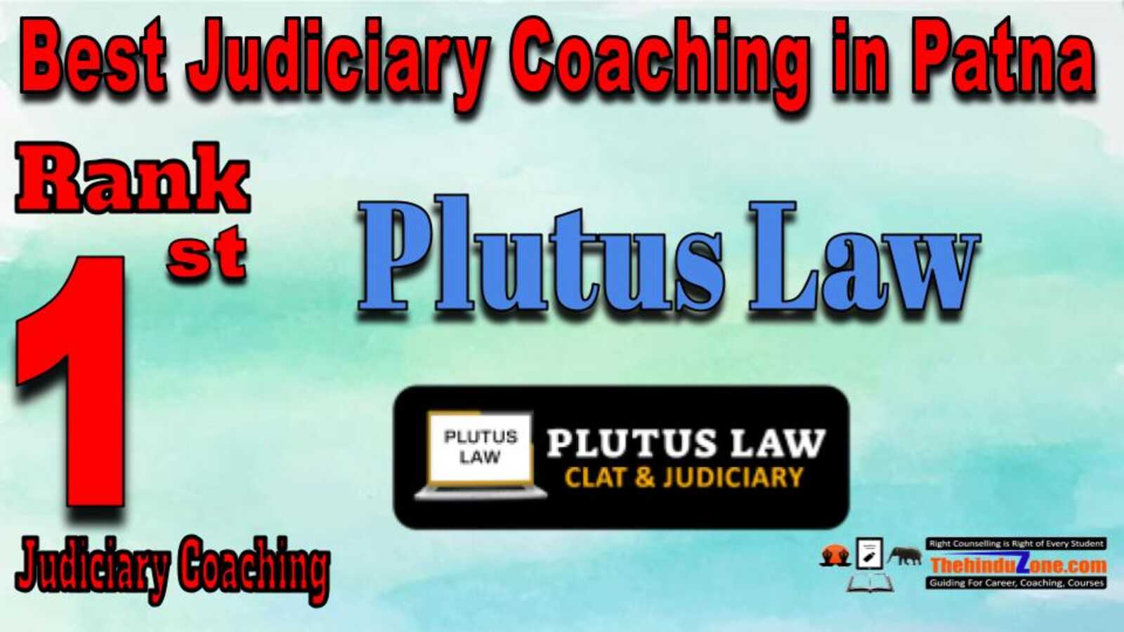 Rank 1. Plutus Law Best Judiciary Services Coaching in Patna
