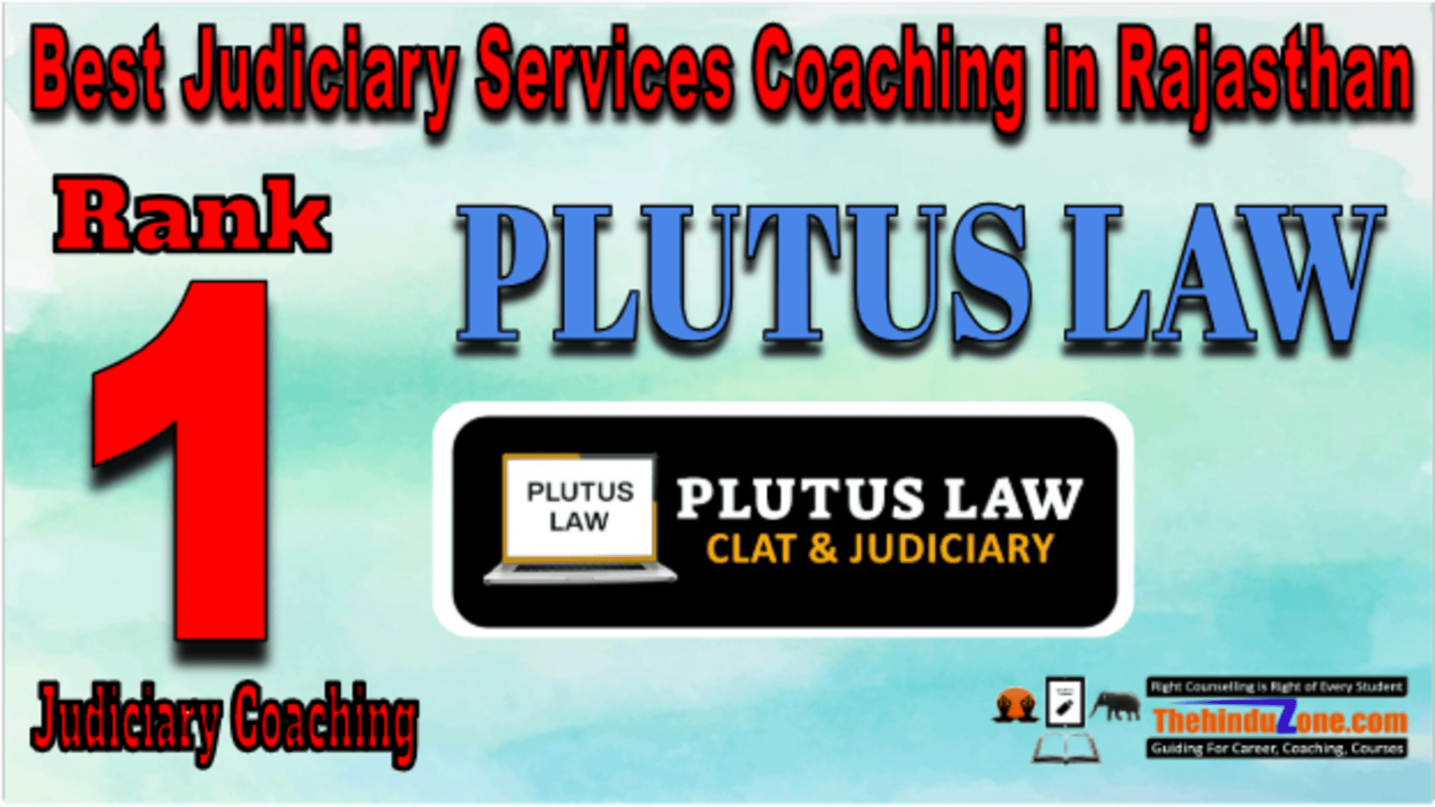 Rank 1. Plutus Law Best Judiciary Services Coaching in Rajasthan