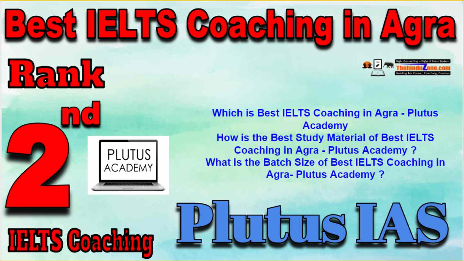 Rank 2 Best IELTS Coaching in Agra