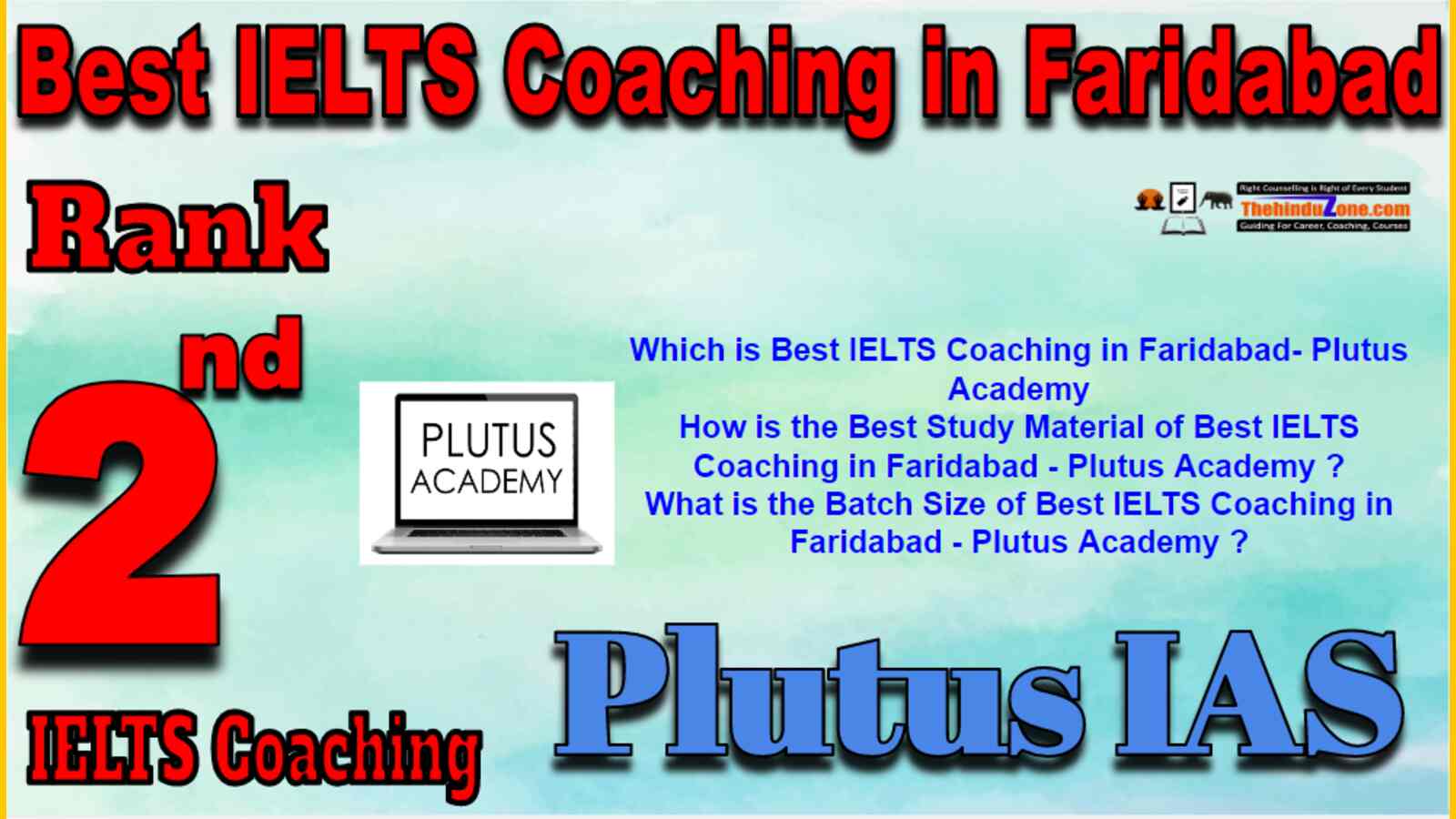 Rank 2 Best IELTS Coaching in Faridabad