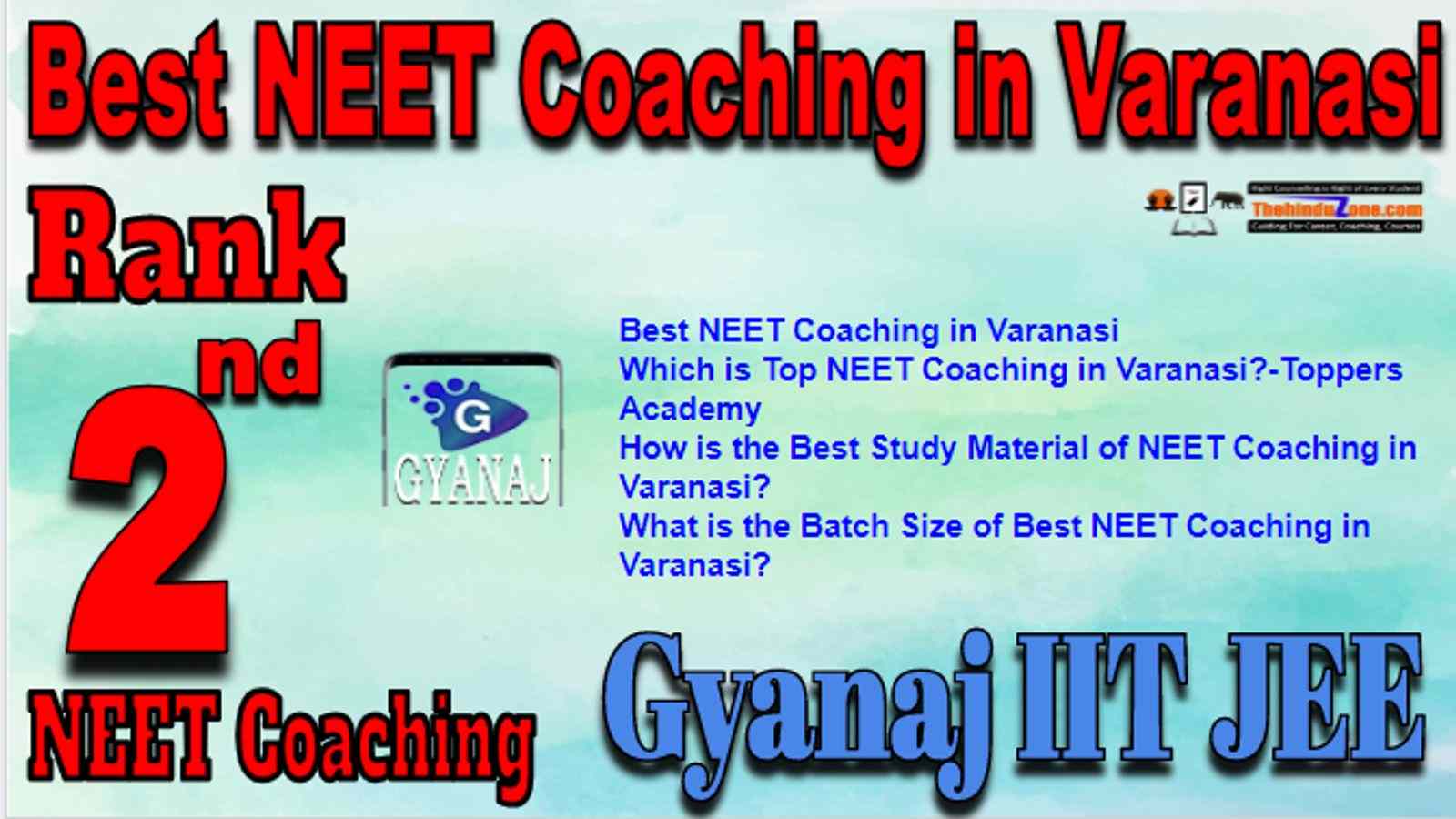 Rank 2 Best NEET Coaching in Varanasi