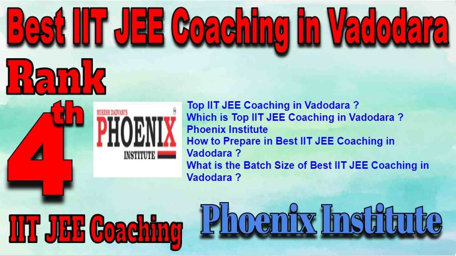 Best IIT JEE Coaching in Vadodara