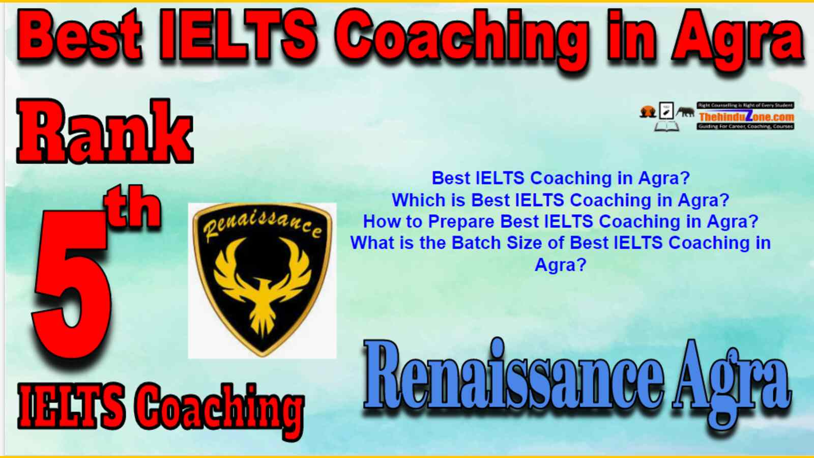 Rank 5 Best IELTS Coaching in Agra