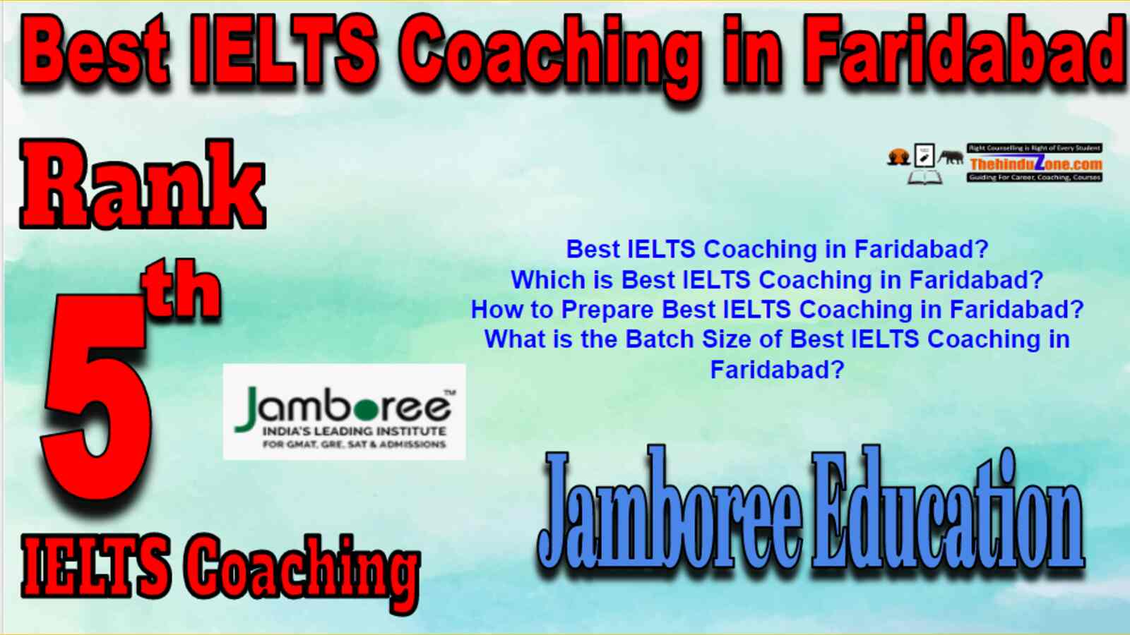 Rank 5 Best IELTS Coaching in Faridabad