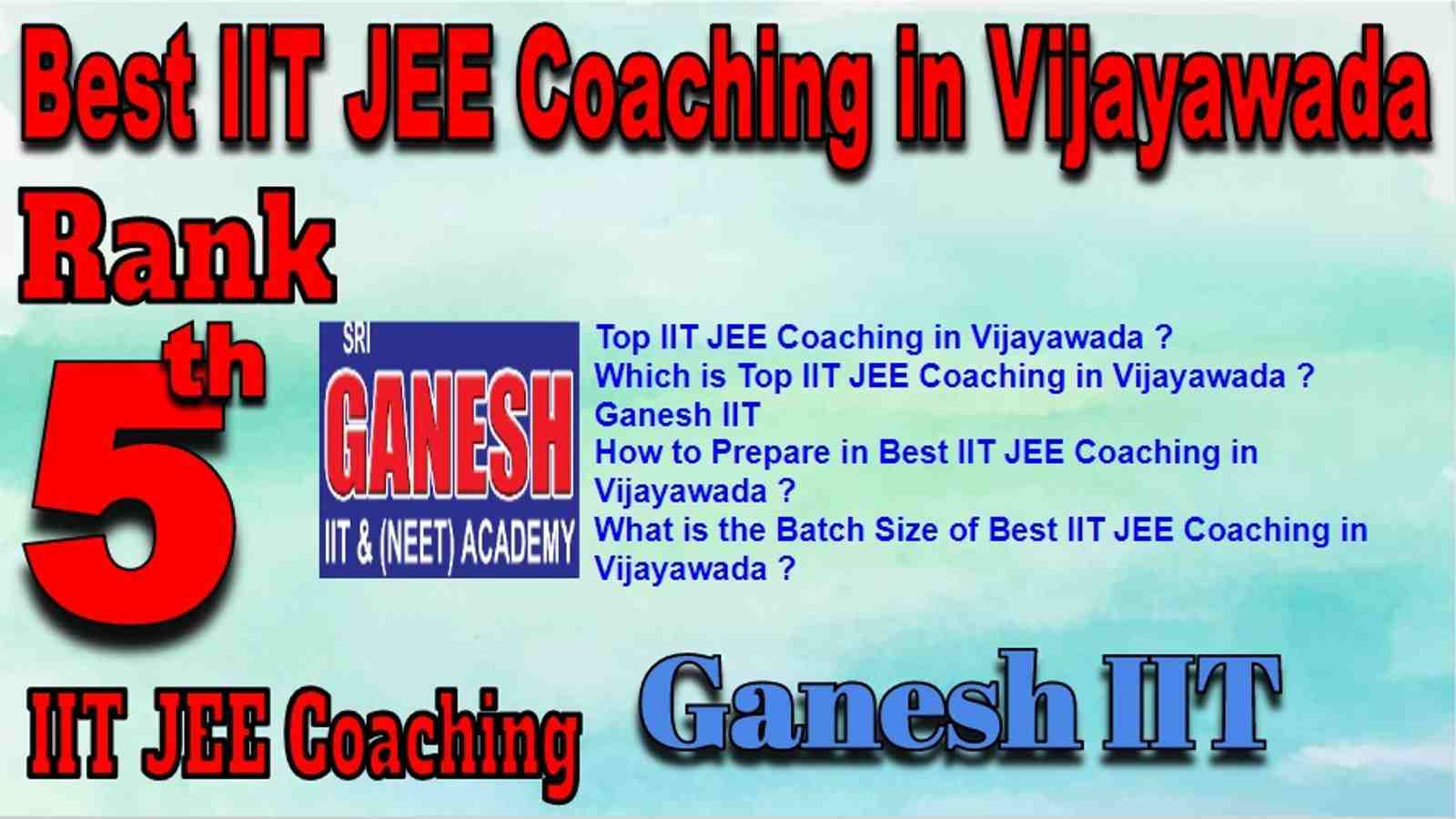 Best IIT JEE Coaching in Vijayawada