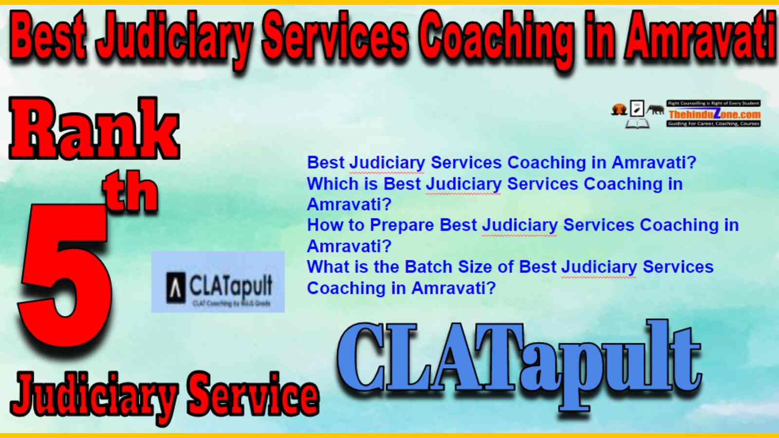 Rank 5 Judiciary Services Coaching in Amravati