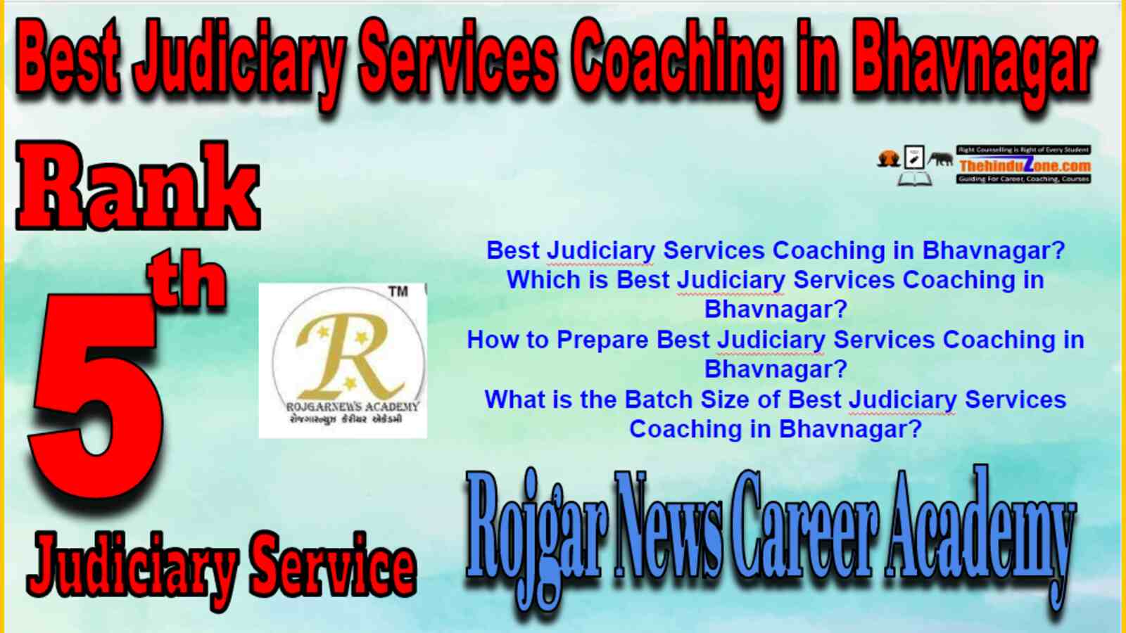 Rank 5 Best Judiciary Services Coaching in Bhavnagar
