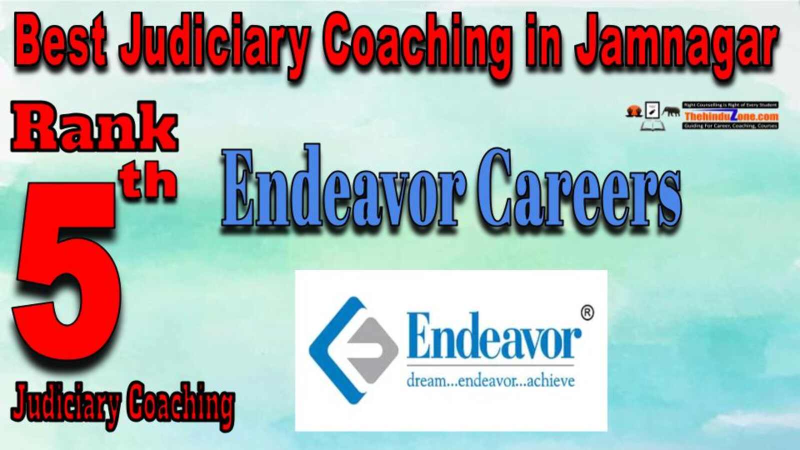 Rank 5. Endeavor Careers  Best Judiciary Services Coaching in Jamnagar