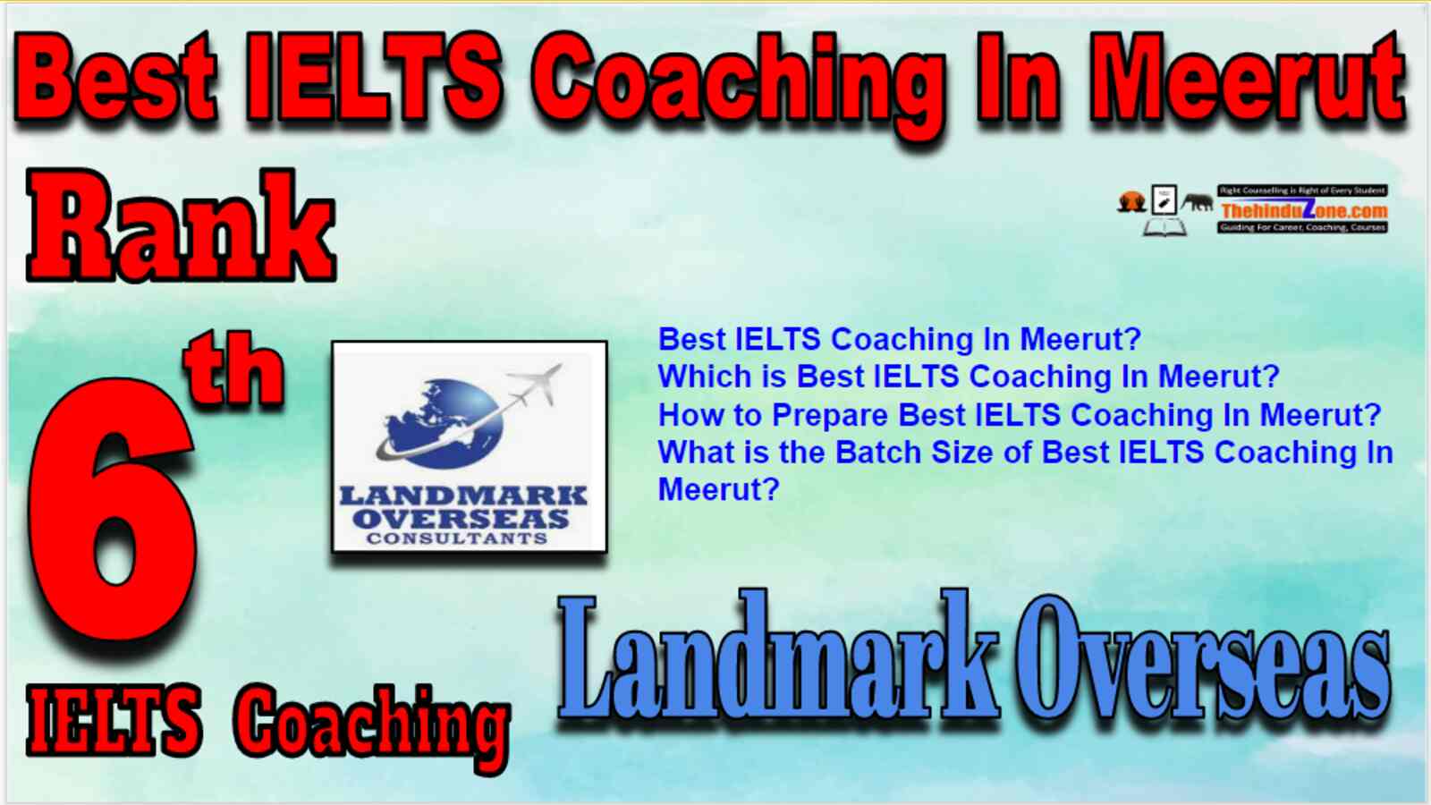 Rank 6 Best IELTS Coaching in Meerut