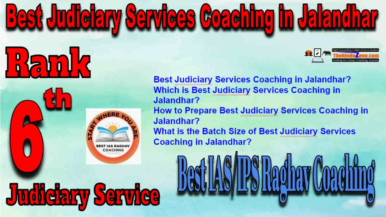 Raghav coaching judiciary coaching in Jalandhar Rank 6 Best Judiciary Services Coaching In Jalandhar