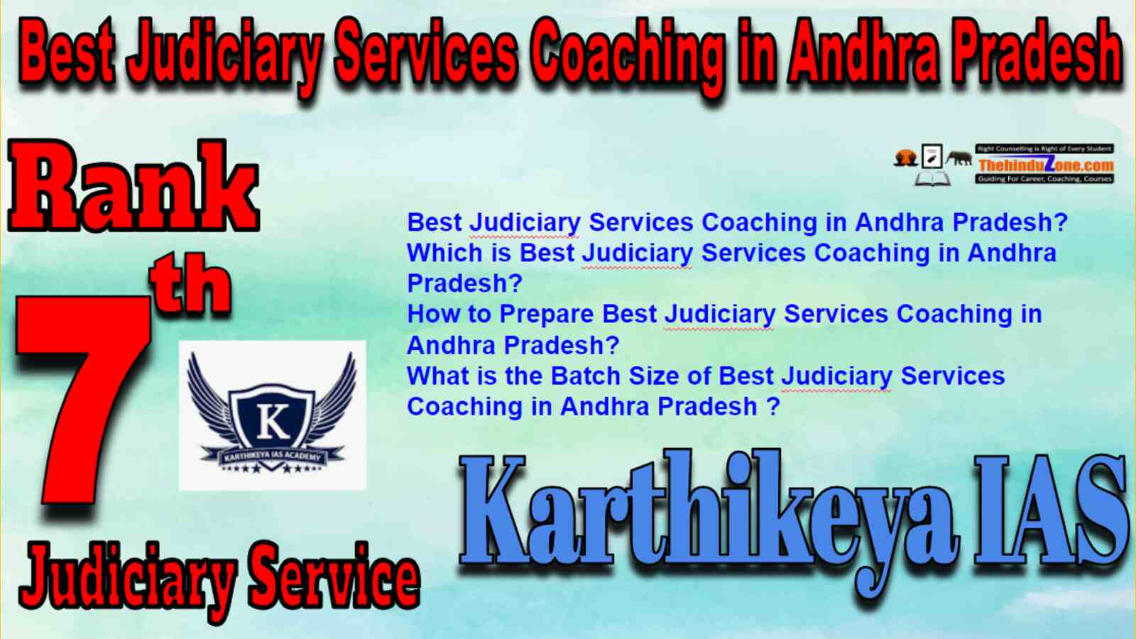 Rank 7 Best Judiciary Service Coaching In Andhra Pradesh
