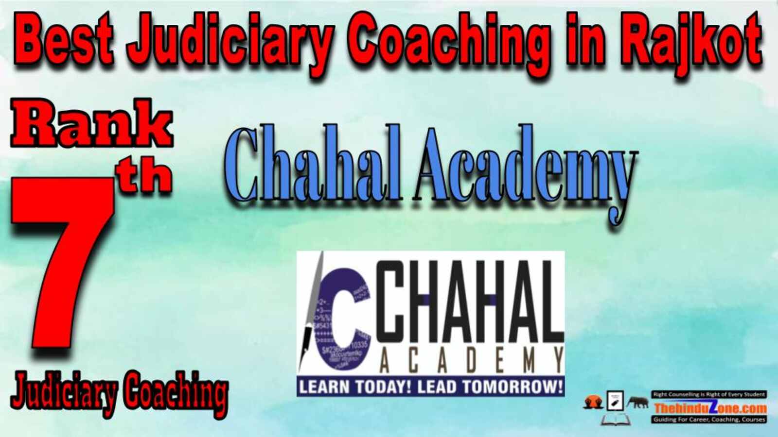 Rank 7. Chahal Academy Top Best Judiciary Services Coaching in Rajkot