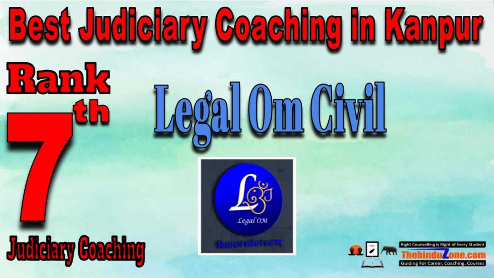 Rank 7. Legal Om Civil Judge Top Judiciary Services Coaching in Indore