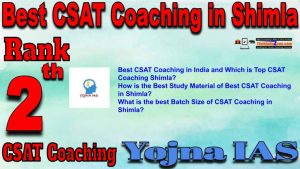 Rank2 Best CSAT Coaching in Shimla