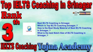 Rank3 Best IELTS Coaching in Srinagar